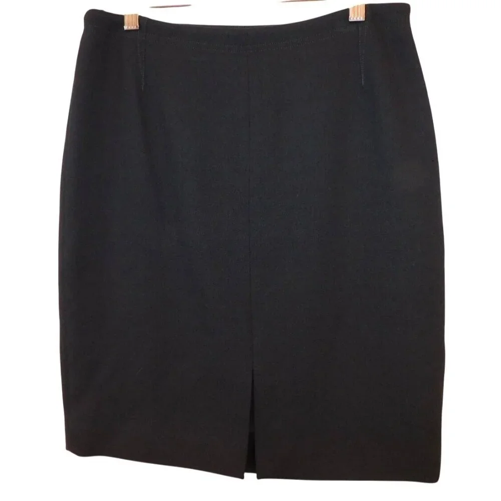 Banana Republic Women Size 2 Dark Gray Pencil Skirt Lined